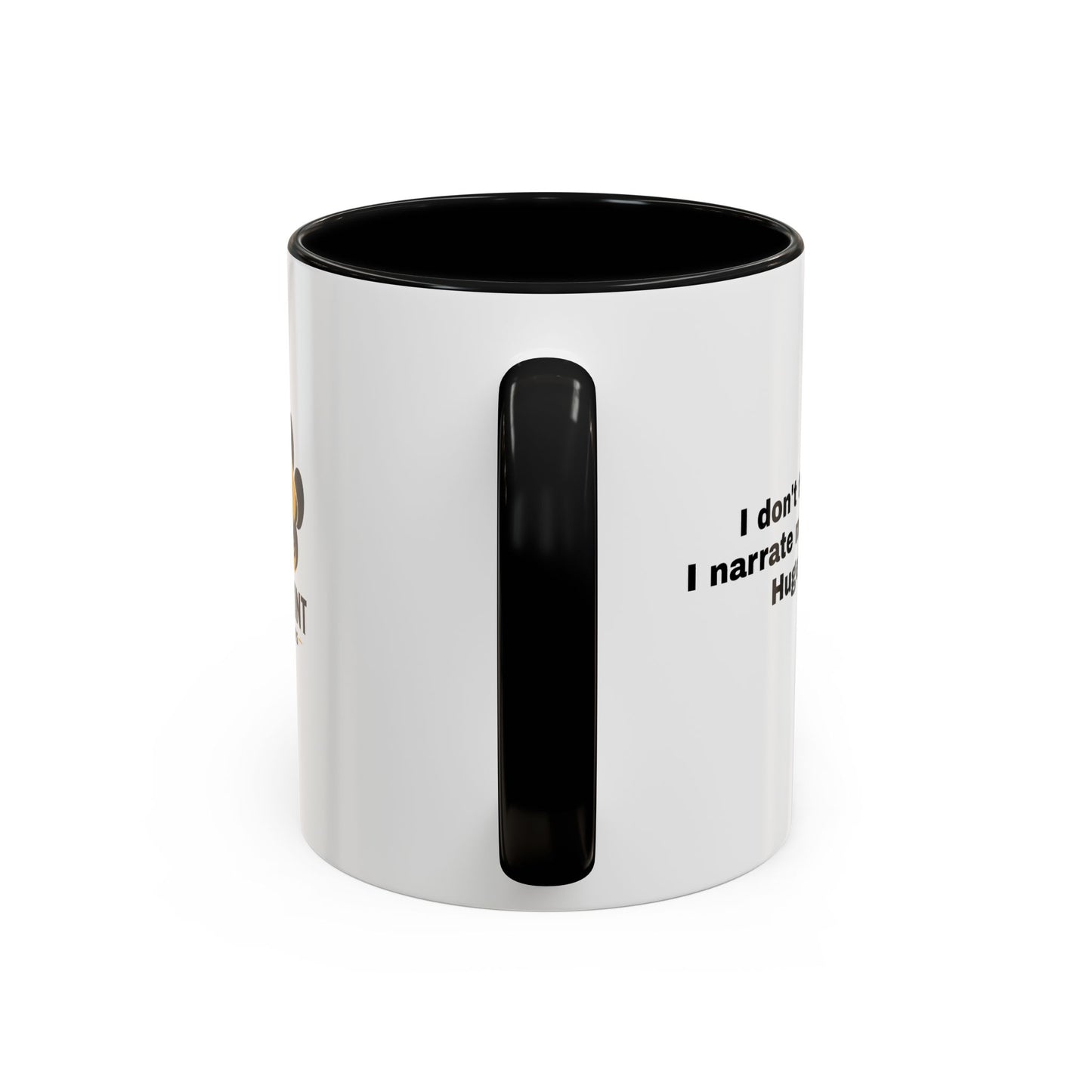 Accent Color Coffee Mug - Narrating Dog's Thoughts