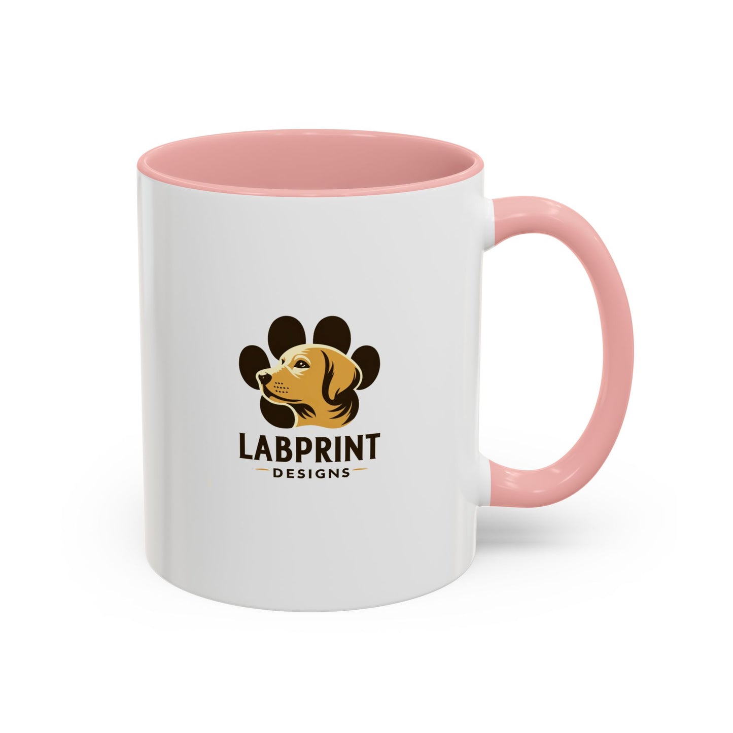 Accent Color Coffee Mug - Narrating Dog's Thoughts