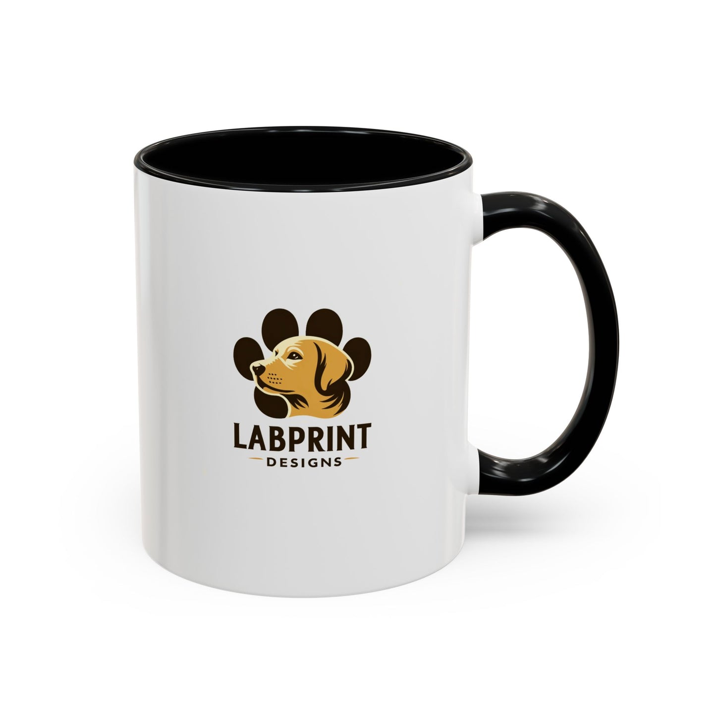 Accent Color Coffee Mug - Narrating Dog's Thoughts