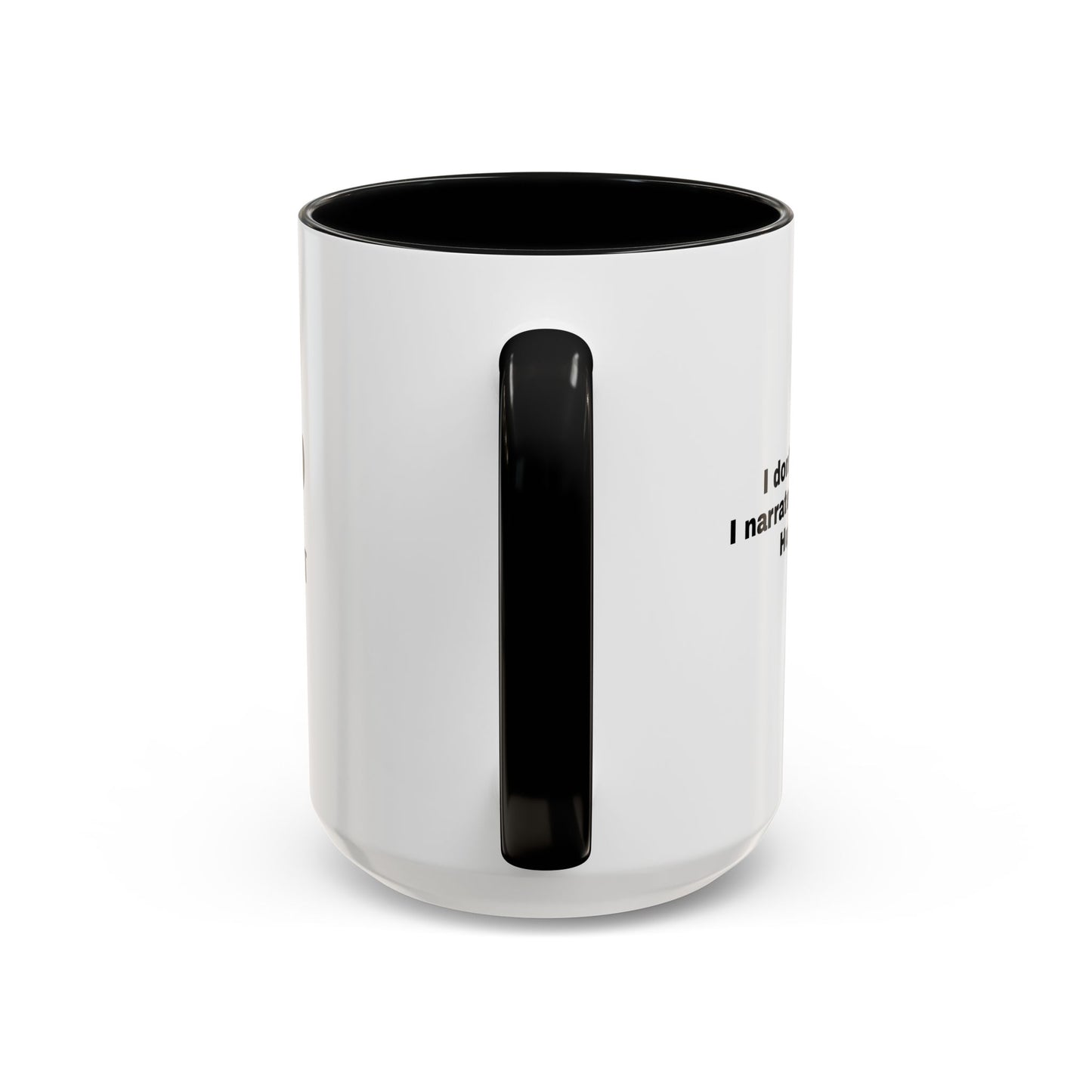 Accent Color Coffee Mug - Narrating Dog's Thoughts
