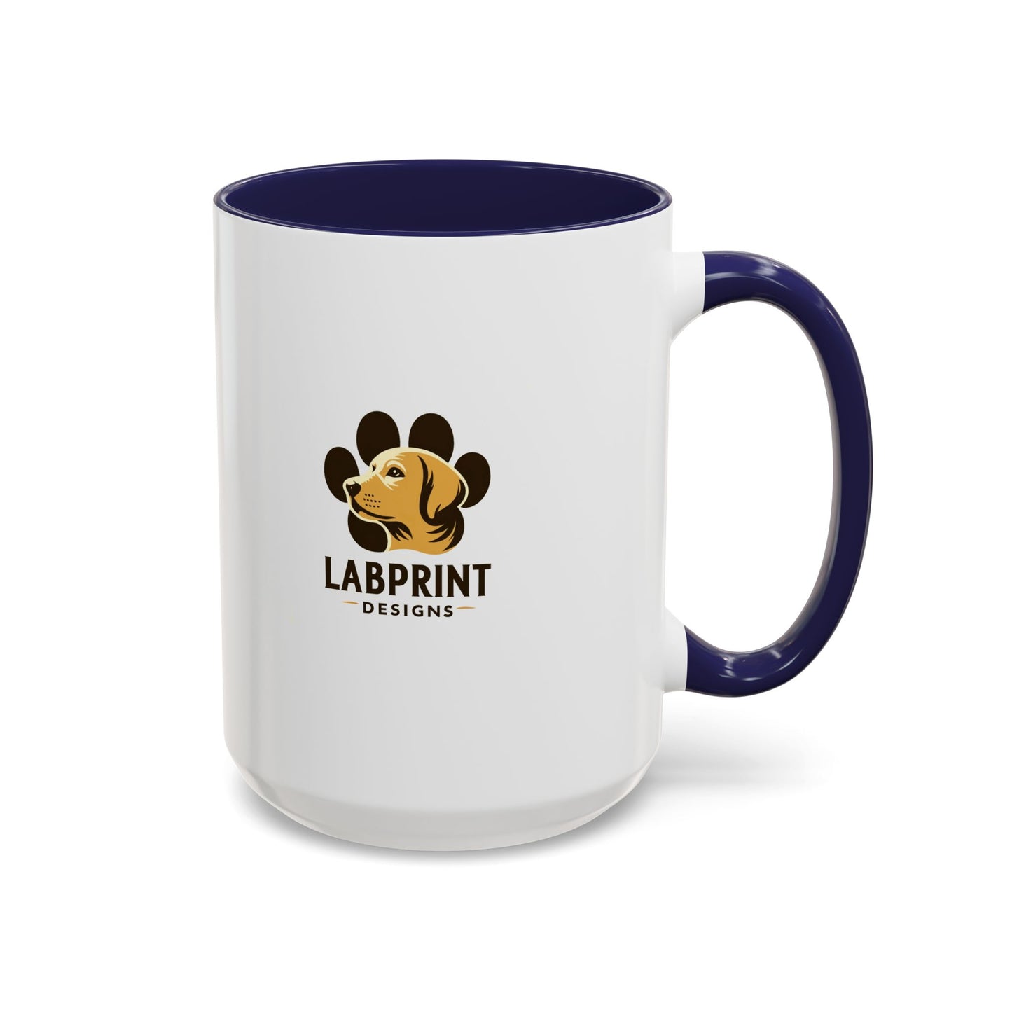 Accent Color Coffee Mug - Narrating Dog's Thoughts