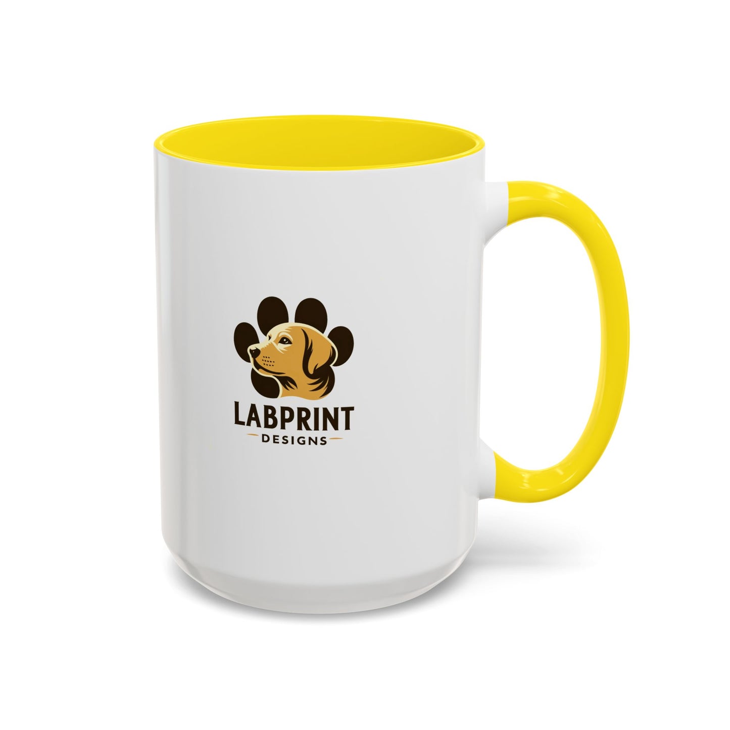 Accent Color Coffee Mug - Narrating Dog's Thoughts