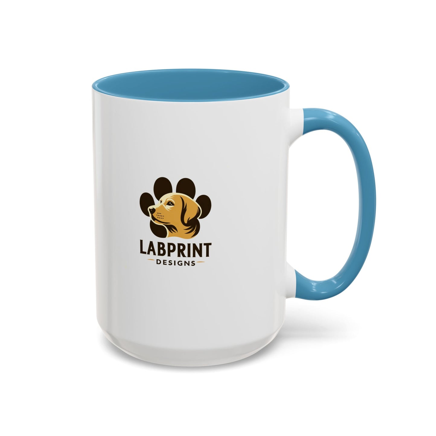 Accent Color Coffee Mug - Narrating Dog's Thoughts