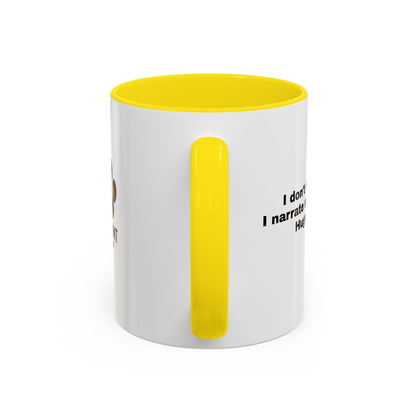 Accent Color Coffee Mug - Narrating Dog's Thoughts