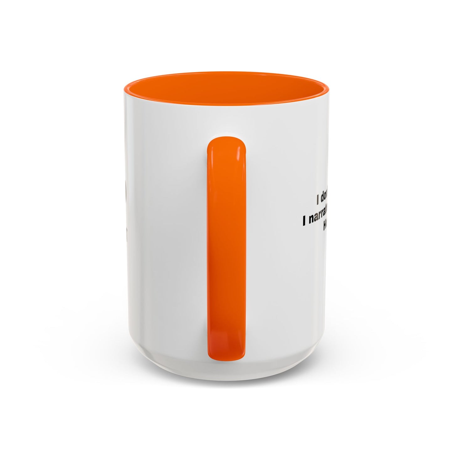 Accent Color Coffee Mug - Narrating Dog's Thoughts