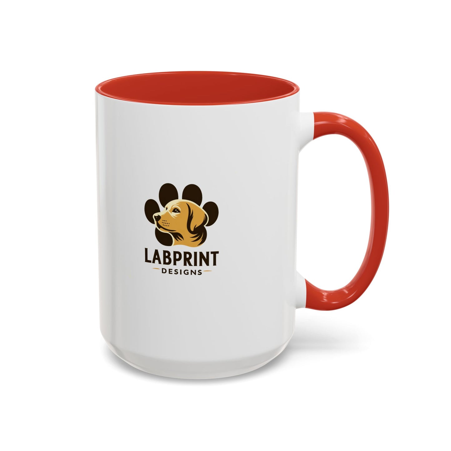 Accent Color Coffee Mug - Narrating Dog's Thoughts