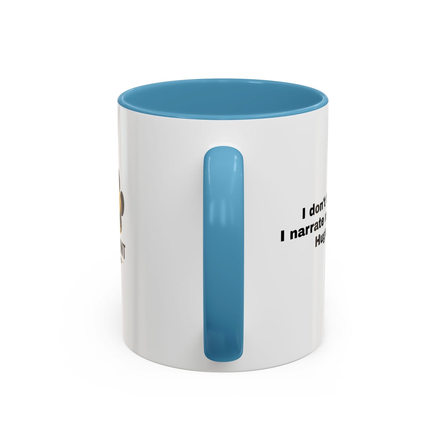 Accent Color Coffee Mug - Narrating Dog's Thoughts