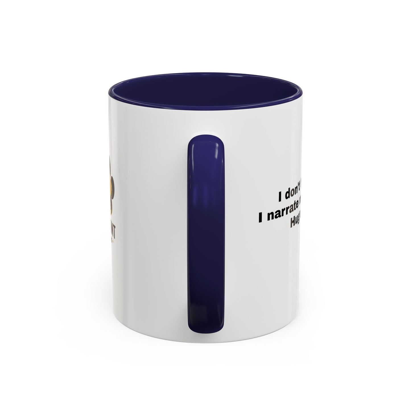 Accent Color Coffee Mug - Narrating Dog's Thoughts