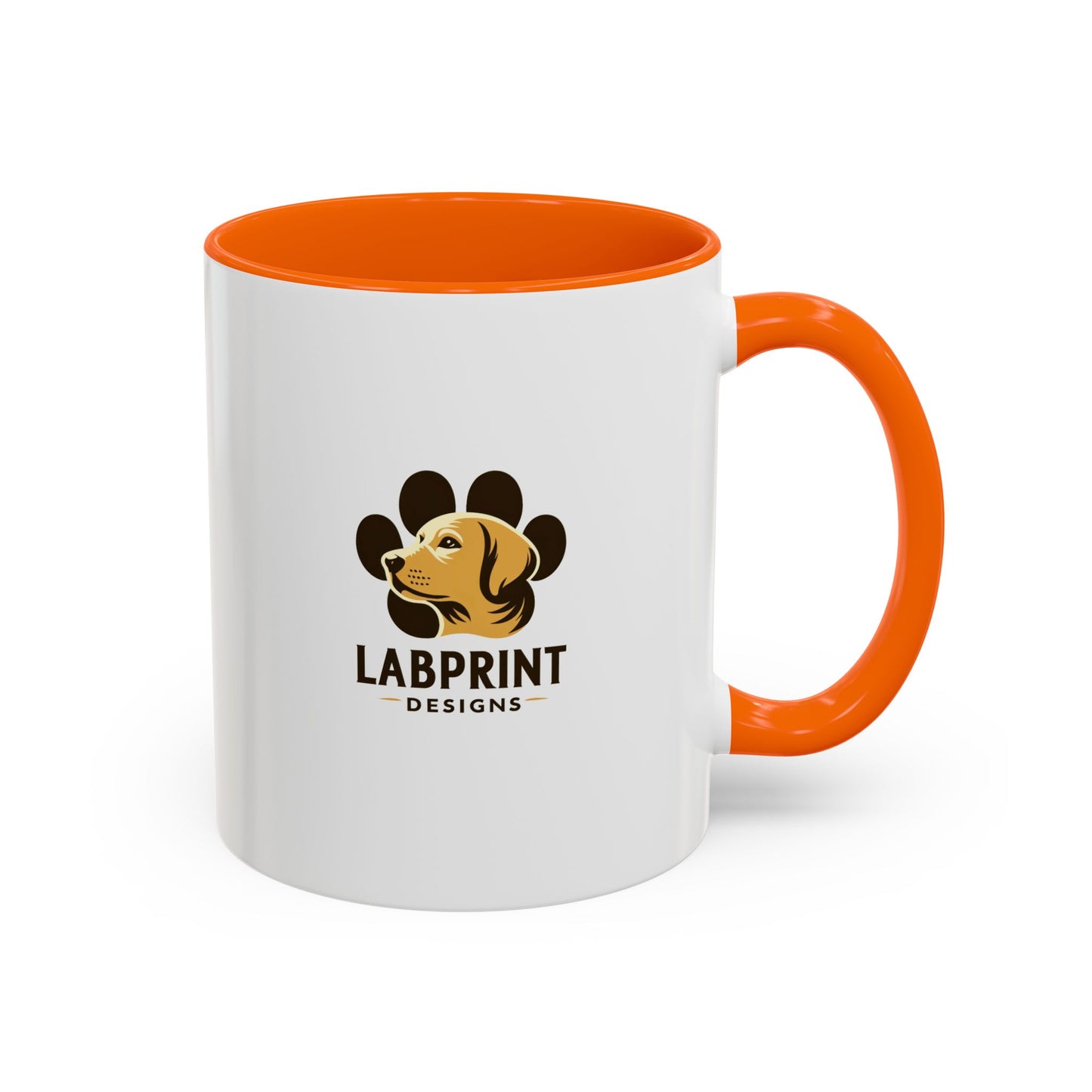 Accent Color Coffee Mug - Narrating Dog's Thoughts