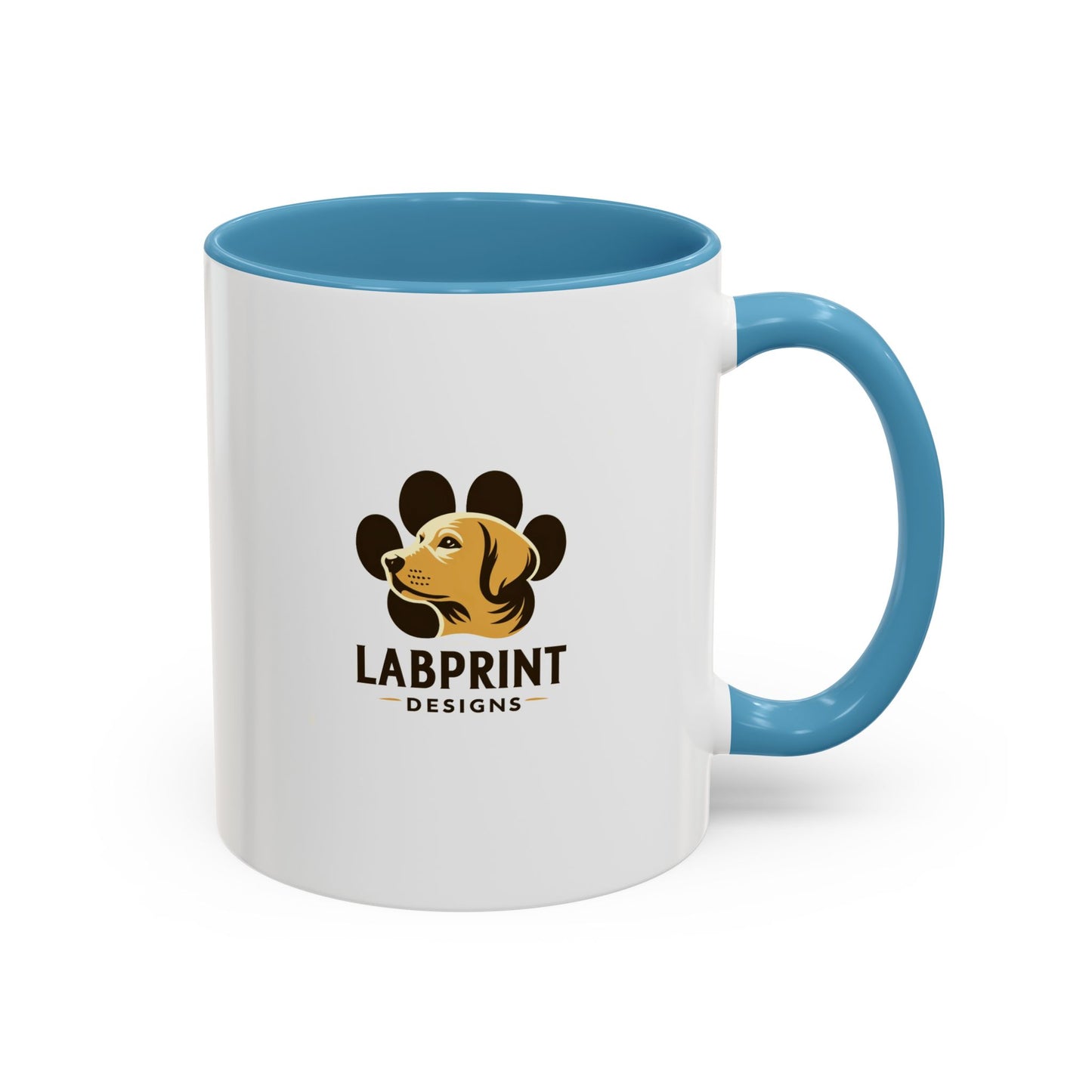 Accent Color Coffee Mug - Narrating Dog's Thoughts