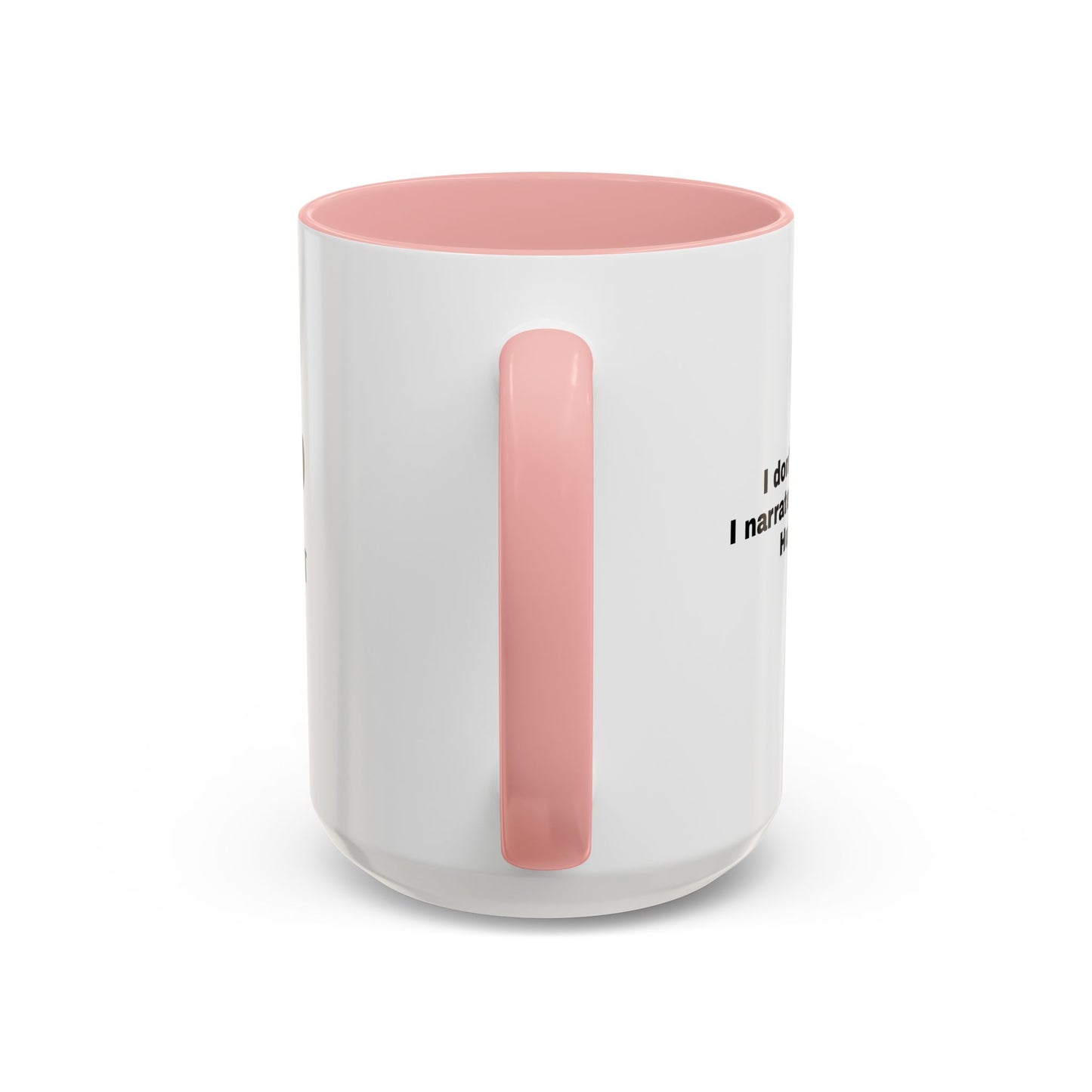Accent Color Coffee Mug - Narrating Dog's Thoughts