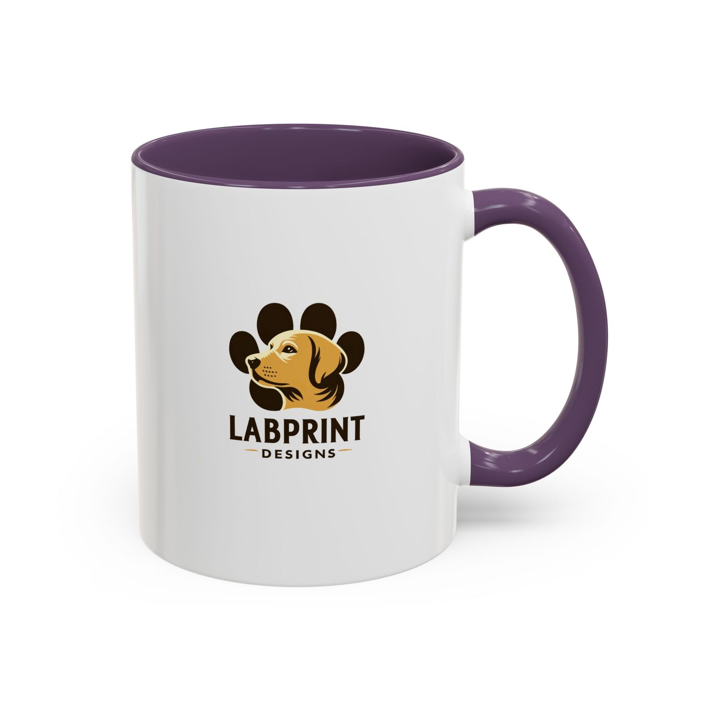 Accent Color Coffee Mug - Narrating Dog's Thoughts