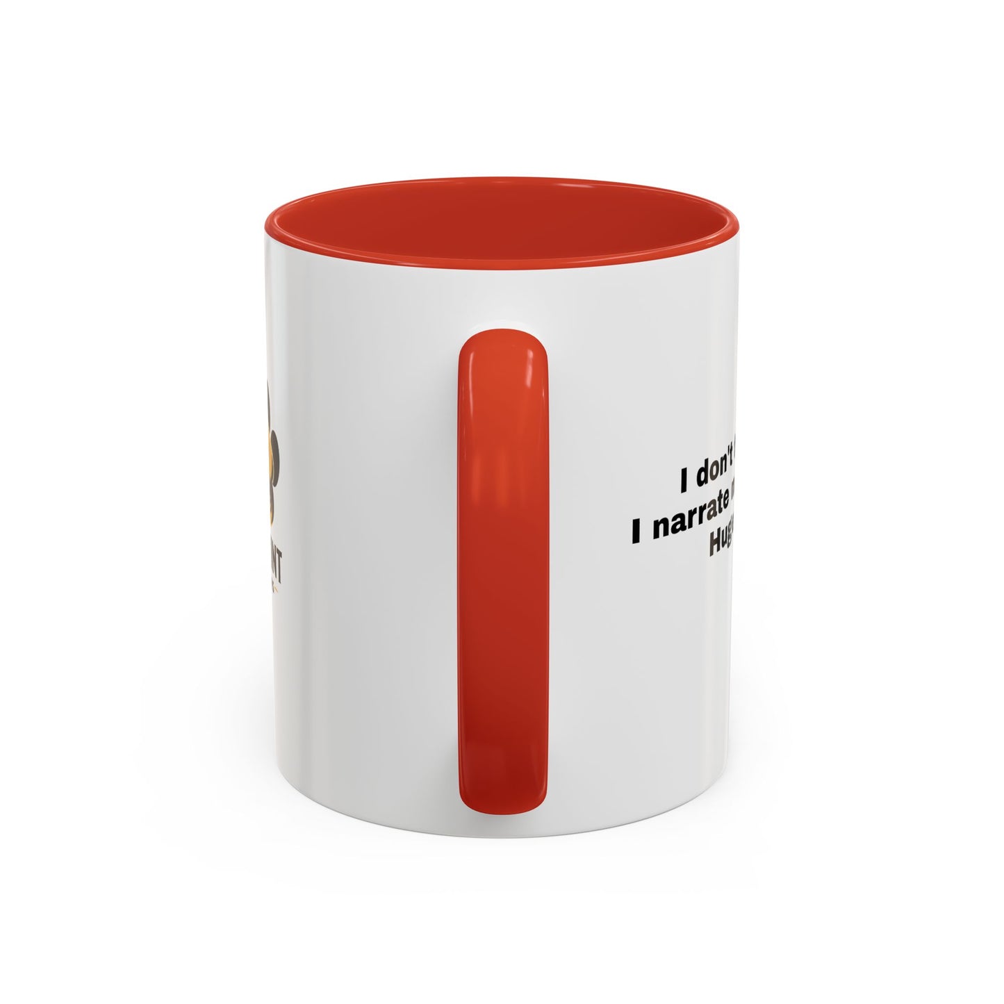 Accent Color Coffee Mug - Narrating Dog's Thoughts