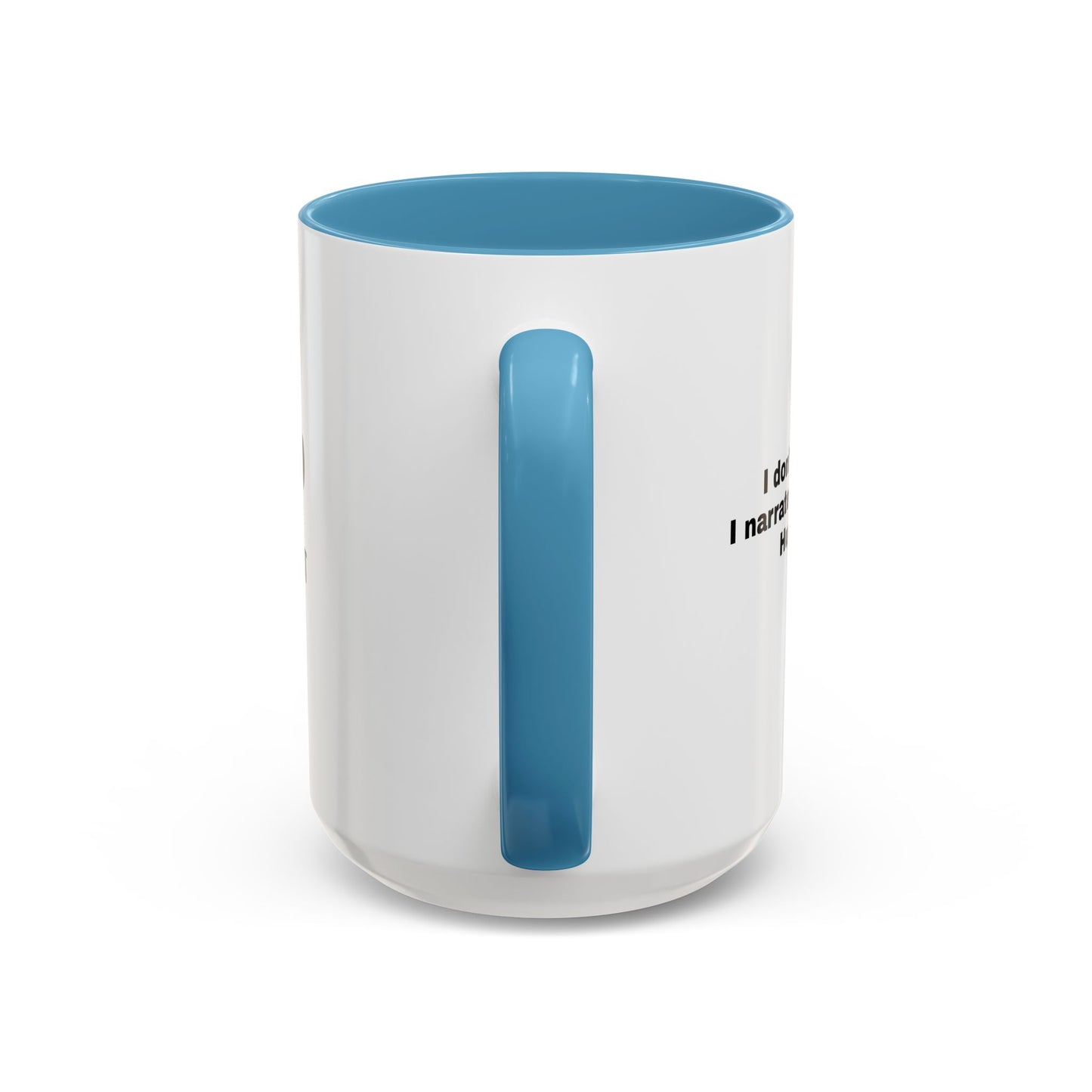 Accent Color Coffee Mug - Narrating Dog's Thoughts