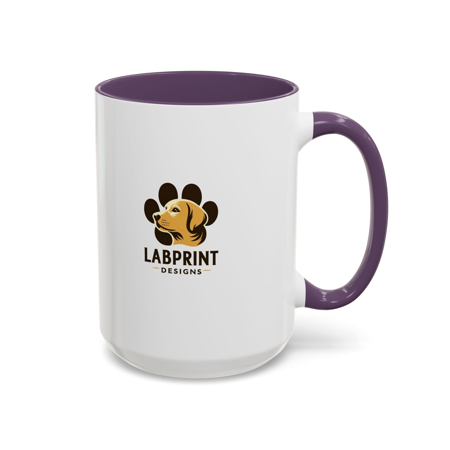 Accent Color Coffee Mug - Narrating Dog's Thoughts