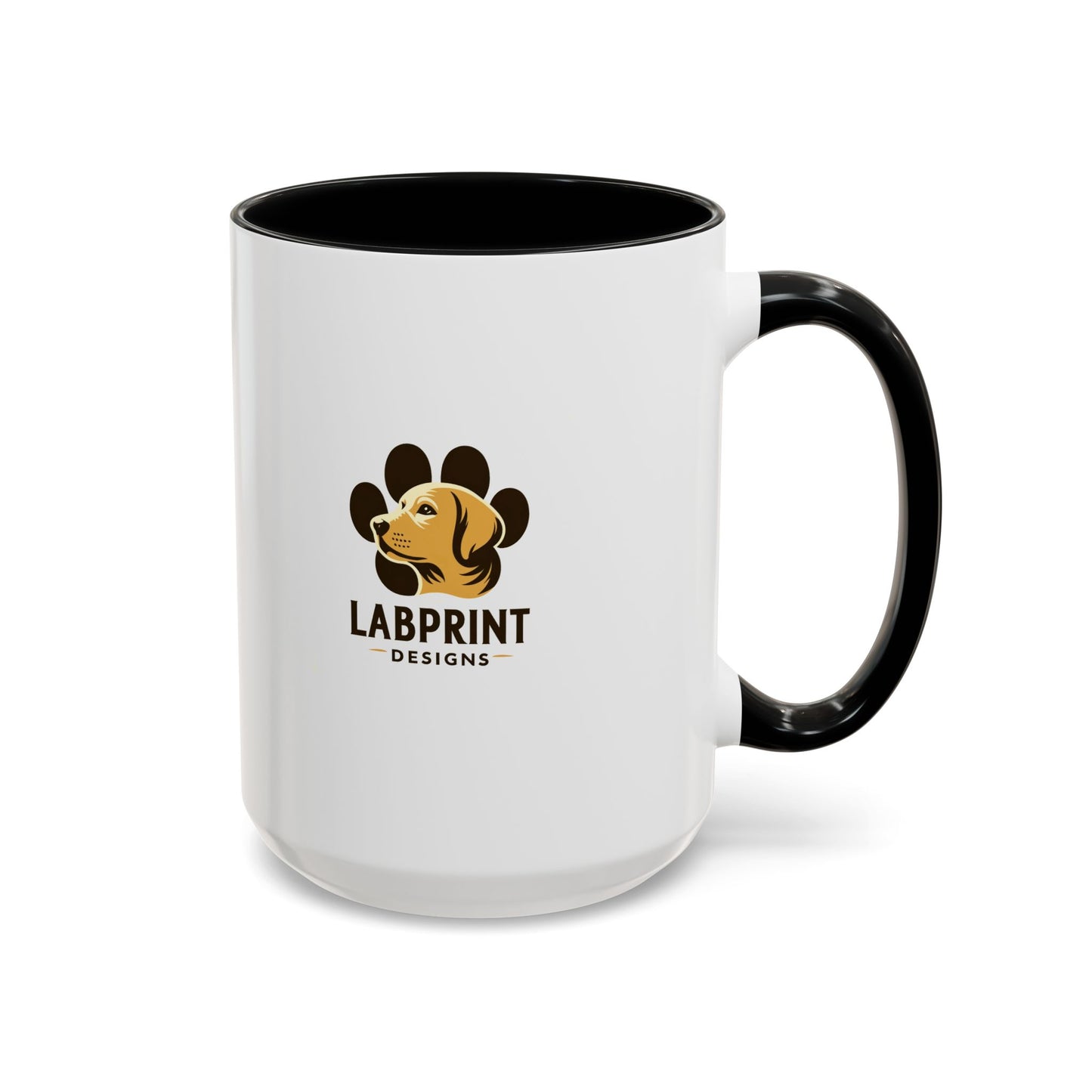 Accent Color Coffee Mug - Narrating Dog's Thoughts