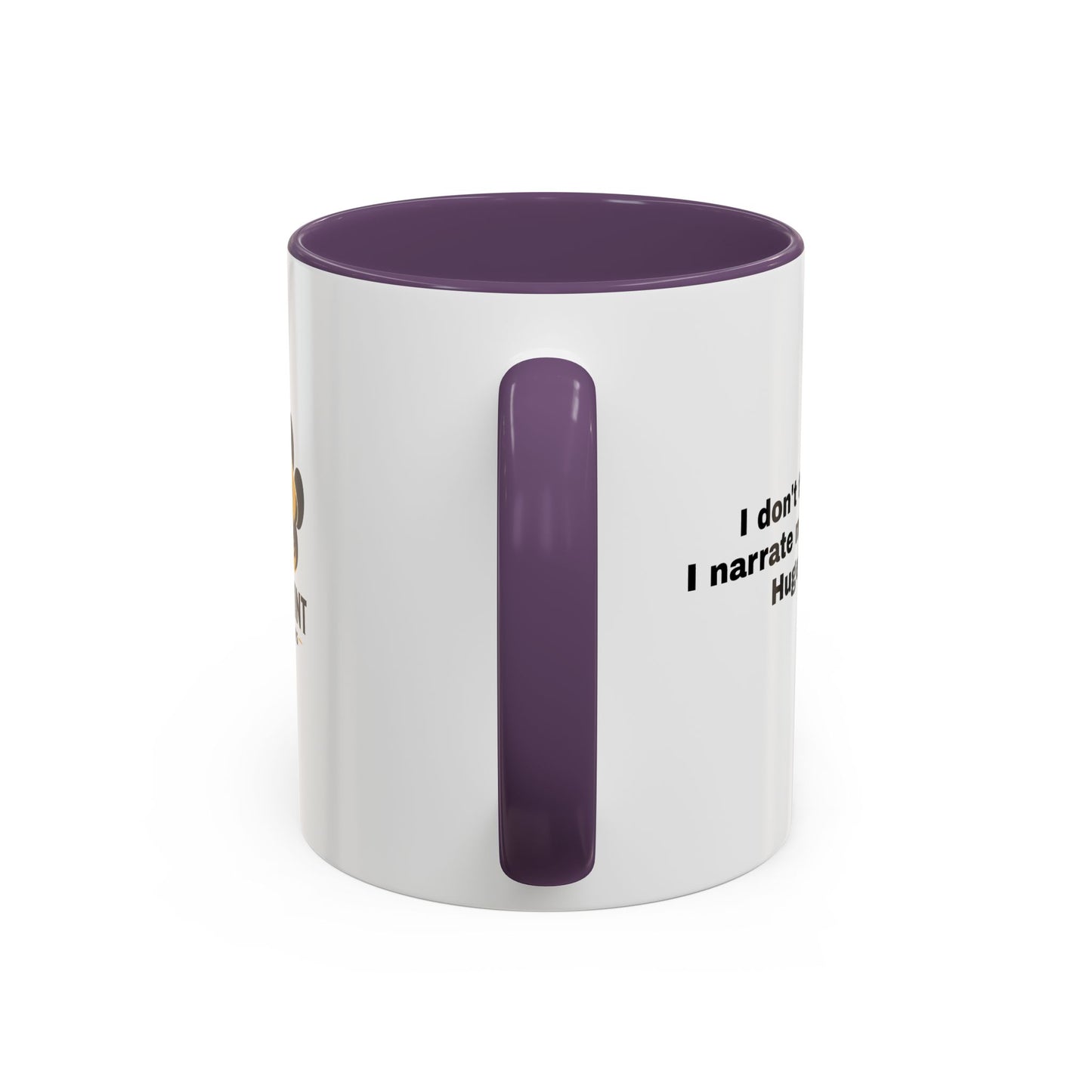 Accent Color Coffee Mug - Narrating Dog's Thoughts